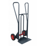 Axess industries diable de manutention assist� � pelle fixe type de roues caoutchouc . . .