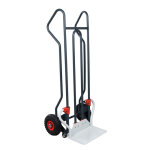 Axess industries diable de manutention d�palettiseur type de roues pneumatiques