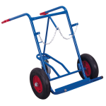 Axess industries diable porte bouteilles 3 roues type de roues pneumatiques