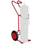 Axess industries diable porte bouteilles chantier nbre de bouteilles 1 type de roues. . .
