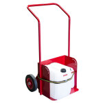 Axess industries diable porte - jerrycans type de roues caoutchouc