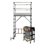 Axess industries echafaudage t�lescopique aluminium t�letower