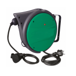 Axess industries enrouleur � rappel automatique avec prises nf section 3g1, 5 mm� long. . . .