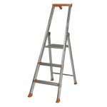 Axess industries escabeau aluminium - 3  8 marches nbre de marches 6 haut. travail 3, 35 m