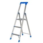 Axess industries escabeau en aluminium �conomique nbre de marches 3 haut. travail 2, 72 m