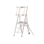 Axess industries escabeau pirl 2 � 5 marches nbre de marches 3 haut. travail 2, 69 m