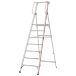 Axess industries escabeau  plate - forme stationnaire nbre de marches 7 haut. plate - forme. . .