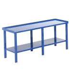 Axess industries etabli d'atelier grand plateau acier nbre de tiroirs 0 bloc porte 0