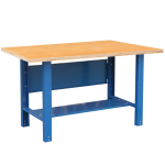 Axess industries etabli d'atelier  hauteur rglable avec ou sans caisson dim. plateau lxl. . .