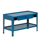 Axess industries etabli grandes dimensions � tiroirs mati�re plateau bois + t�le nbre de. . .