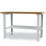 Axess industries etabli l�ger plateau bois et demi - tablette � hauteur r�glable dim. plateau. . .