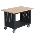 Axess industries etabli mobile sit � plancher dim. plateau lxp 1200 x 750 mm
