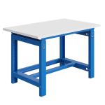 Axess industries etabli si plateau bois m�lamin� r�glable en hauteur dim. plateau lxp 1800 x. . .