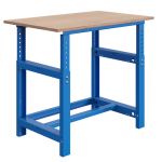 Axess industries etabli si plateau bois multiplis r�glable en hauteur dim. plateau lxp 2000. . .