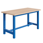 Axess industries etabli professionnel cks plateau � bois multiplis dim. plateau lxp 1500 x. . .