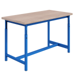 Axess industries etabli pth plateau bois multiplis r�glable en hauteur dim. plateau lxp 1500. . .