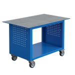 Axess industries etabli sit mobile de soudage � plancher dim. plateau lxp 1200 x 750 mm