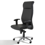 Axess industries fauteuil de bureau roma ii cuir