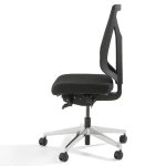 Axess industries fauteuil de bureau synchrone multi position matire pitement aluminium