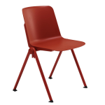 Axess industries fauteuil design coque polypropylne accoudoirs sans
