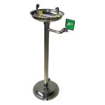 Axess industries fontaine rince yeux sur pied en inox Axess industries fontaine rince yeux sur pied en inox