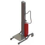 Axess industries gerbeur � lev�e �lectrique avec plateau inox usage ponctuel