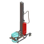 Axess industries gerbeur  leve lectrique avec rotobidon usage ponctuel