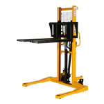 Axess industries gerbeur manuel avec longerons encadrants haut. max. lev�e 1600 mm charge. . .