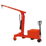Axess industries grue d'atelier manuelle  porte -  - faux et repliable charge en position 1. . .