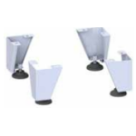 Axess industries jeux de pieds inox pieds r�glables oui