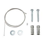Axess industries kit de s�curit� pour cendrier sur pied poly�thyl�ne