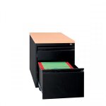 Axess industries meuble mobile avec poign�e col de cygne nbre de tiroirs 2 (1 grand et 1. . .