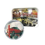 Axess industries miroir de signalisation haute résistance à cadre blanc dist. max. . . . Axess industries miroir de signalisation haute résistance à cadre blanc dist. max. . . .
