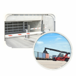 Axess industries miroir de signalisation universel dist. max. utilisation 27 m dim. . . .