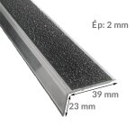Axess industries nez de marche � angle droit en aluminium pour l'int�rieur ou l'ext�rieur . . .