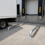 Axess industries paire de guide roues pour poids lourds fixation avec kit de fixation