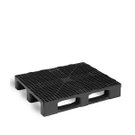 Axess industries palette plastique 1200x800 monobloc pour stockage et manutention pitement. . .