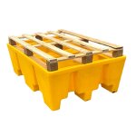 Axess industries palette de rtention europe sans caillebotis version premium