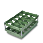 Axess industries panier lave vaisselle 528 x 355 - diamtre 95 - 15 compartiments haut. ext. . . .