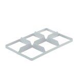 Axess industries panier lave vaisselle 600x400 mm 6 compartiments haut. ext. 220 mm