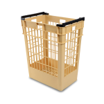 Axess industries panier � pain gerbable et embo�table gilac - 120 � 180 l dim. ext. lxlxh. . .