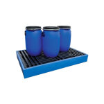 Axess industries plancher de r�tention poly�thyl�ne avec caillebotis - 130 litres