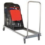 Axess industries plateau roulant pour chaise pliable et emplilable