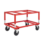 Axess industries plateau roulant rehauss� � hauteur r�glable pour palette de 1200 x 800 mm . . .