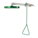 Axess industries pomme de douche de scurit murale