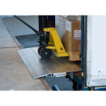 Axess industries pont de chargement alu amovible 4000 kg larg. utile 1500 mm long. 1000 mm