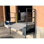 Axess industries pont de chargement en aluminium 5000 kg long. 815 mm d�nivel� min. / max. . . .