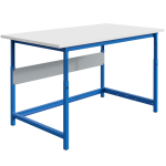 Axess industries poste de travail packlog plateau stratifi rglable  haute rsistance. . .