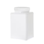 Axess industries pot carr� � grande capacit� avec poign�e en pehd volume 2000 ml