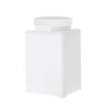 Axess industries pot carr� � grande capacit� avec poign�e en pehd volume 2000 ml